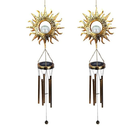 Celestial Solar Wind Chimes - Fine Home Accessories