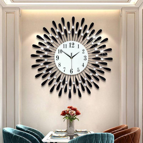 Dazzle Silent Wall Clock - Fine Home Accessories