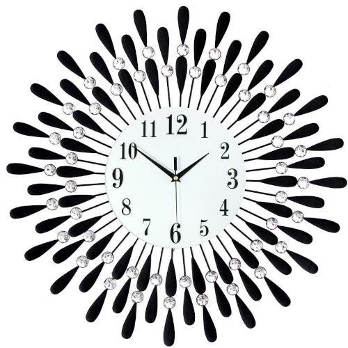 Dazzle Silent Wall Clock - Fine Home Accessories