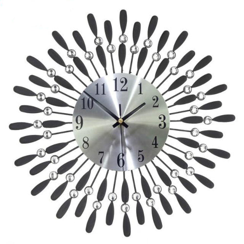 Dazzle Silent Wall Clock - Fine Home Accessories