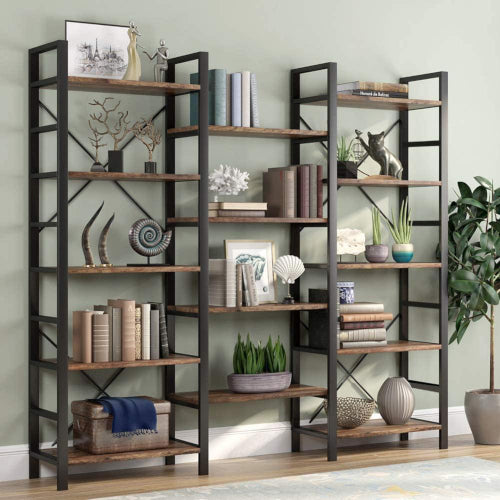 5-Tier Vintage Trio Bookshelf - Fine Home Accessories