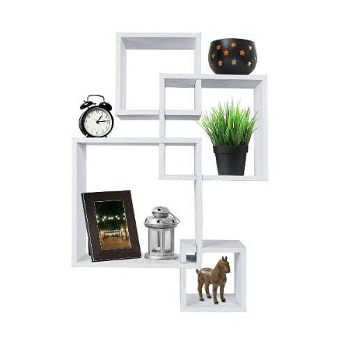 The Interlock Decorative Wall Shelf - Fine Home Accessories