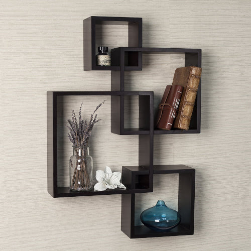 The Interlock Decorative Wall Shelf - Fine Home Accessories