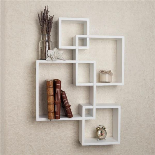 The Interlock Decorative Wall Shelf - Fine Home Accessories