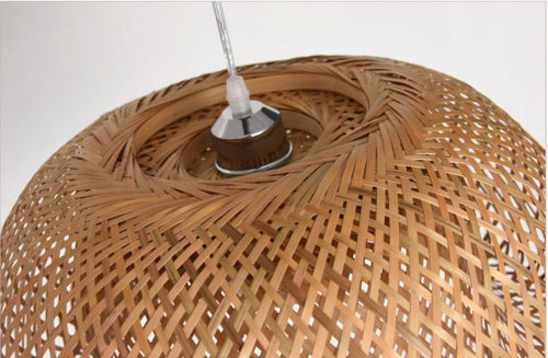 Contemporary Rattan Chandelier Light - Fine Home Accessories