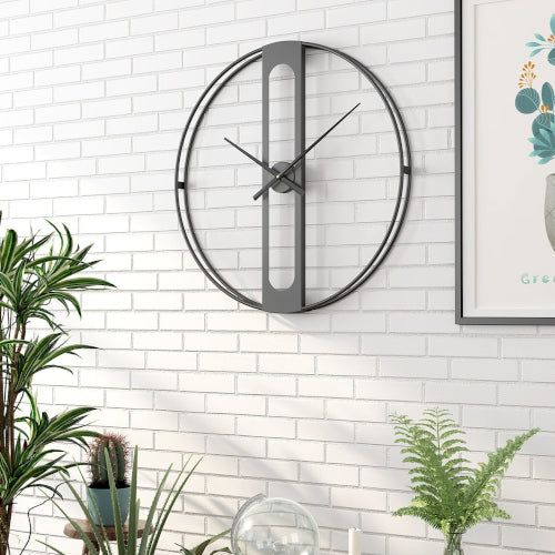 Modern Silent Wall Clock - Fine Home Accessories