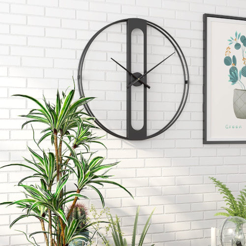 Modern Silent Wall Clock - Fine Home Accessories