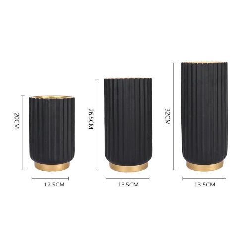 Premium Luxe Ceramic Vase - Fine Home Accessories
