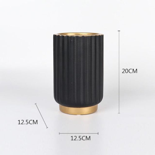 Premium Luxe Ceramic Vase - Fine Home Accessories