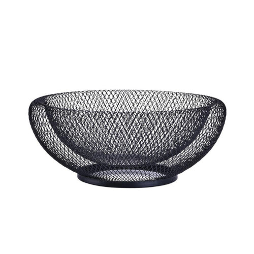 Duo Layer Metal Mesh Basket - Fine Home Accessories