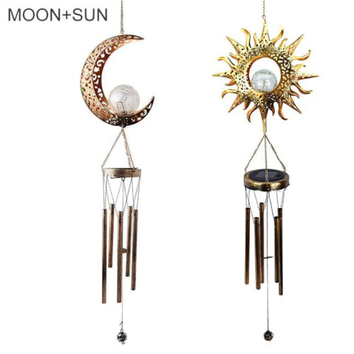 Celestial Solar Wind Chimes - Fine Home Accessories