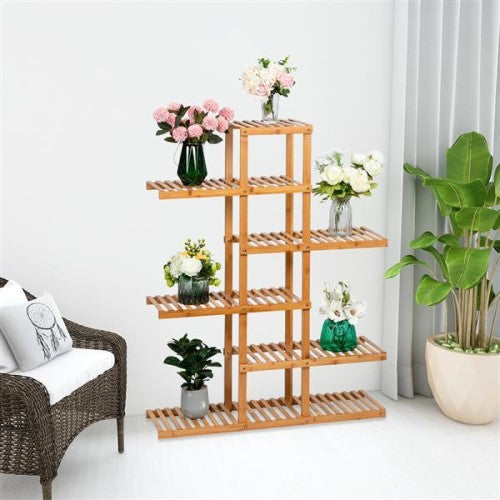 6-Tier Bamboo Plant Stand - Fine Home Accessories