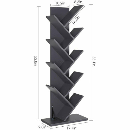 9-Tier Branch Rack Bookshelf - Fine Home Accessories