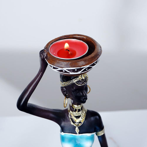 Kanto Figurine Candle Holder - Fine Home Accessories